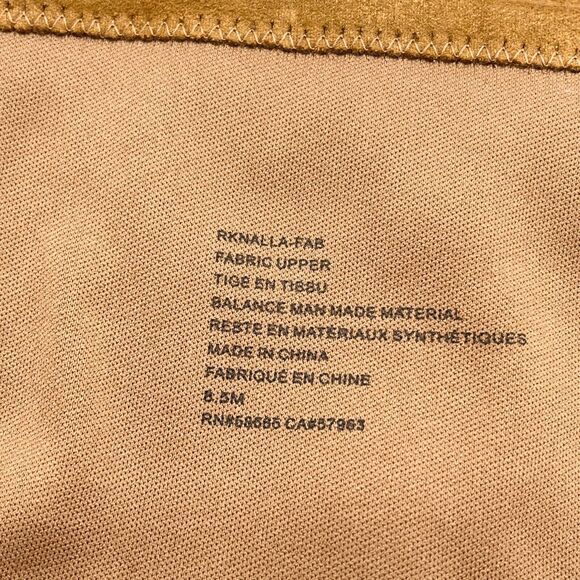 Nordstrom Rack Nala‎ Heeled Boot Womens 8.5 Square Toe Sueded Fabric Riding Fall - Picture 8 of 10